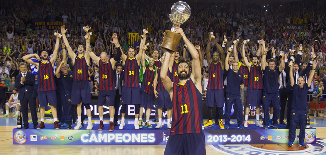 PESE A UN EXPLÉNDIDO MADRID, EL BARCELONA GANÓ LA LIGA ACB