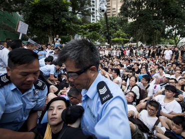 PROTESTAS EN HONG KONG PARA PODER ELEGIR LIBREMENTE A UN DIRIGENTE
