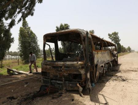 ATENTADO CONTRA AUTOBÚS DE PRESOS EN IRAK