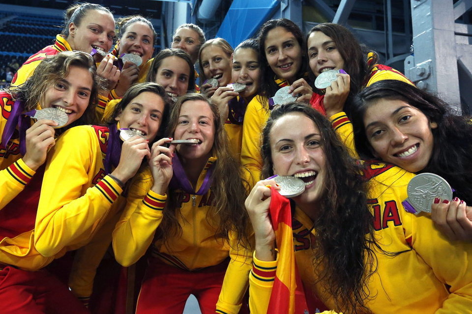 ORO PARA EL WATERPOLO FEMENINO ESPAÑOL