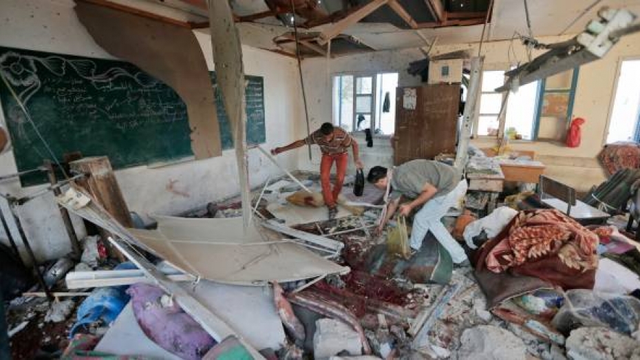 ISRAEL BOMBARDEA OTRA ESCUELA DE LA ONU