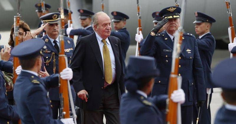 PRIMER ACTO OFICIAL DEL REY EMÉRITO