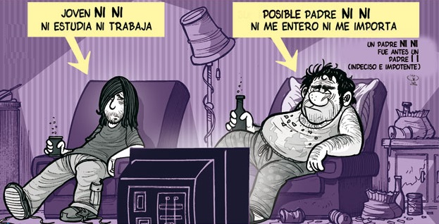 LOS ‘NINIS’ ESPAÑOLES A LA CABEZA DE EUROPA