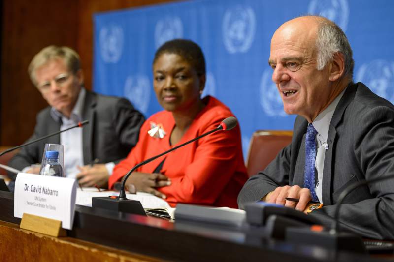PETICIÓN URGENTE DE LA ONU PARA AFRONTAR LA EPIDEMIA DE ÉBOLA