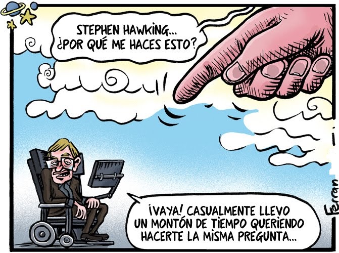 HAWKING CONTINÚA NEGANDO A DIOS