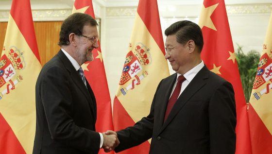 RAJOY HACE NEGOCIOS EN CHINA