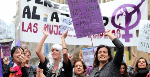 MARCHAS DE CELEBRACIÓN POR LA RETIRADA DE LA LEY DEL ABORTO