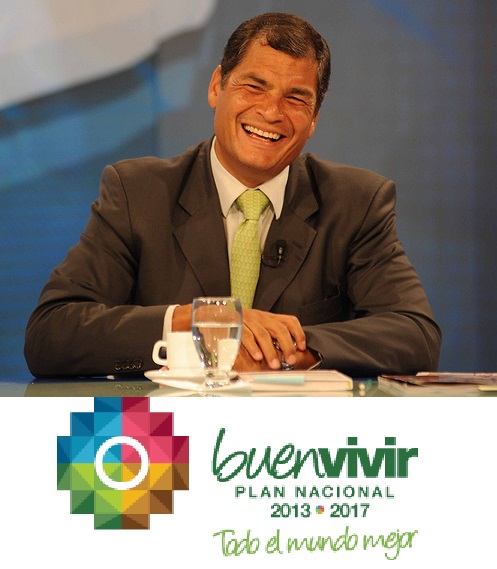 A RAFAEL CORREA LE PREOCUPA EL ‘BUEN VIVIR’