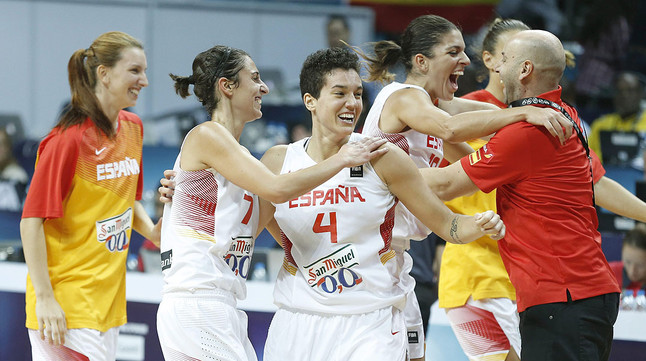 LAS FÉMINAS ESPAÑOLAS EN LA FINAL DEL MUNDIAL DE BALONCESTO