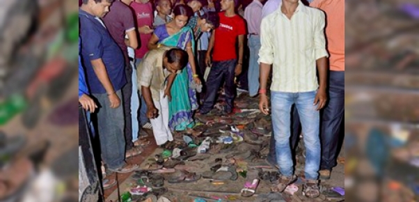 NUEVA ESTAMPIDA MORTAL EN INDIA