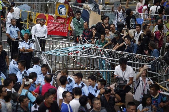 ENFRENTAMIENTOS EN HONG KONG AL ESTILO CHINO