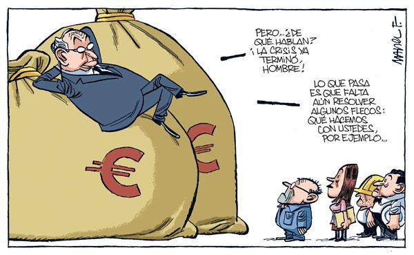 EL 55,6% DE LA RIQUEZA DE ESPAÑA ESTÁ EN MANOS DEL 10% DE SU POBLACIÓN