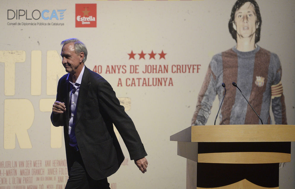 EL SEÑOR CRUYFF ESTÁ MUY LIMPIO ÚLTIMAMENTE