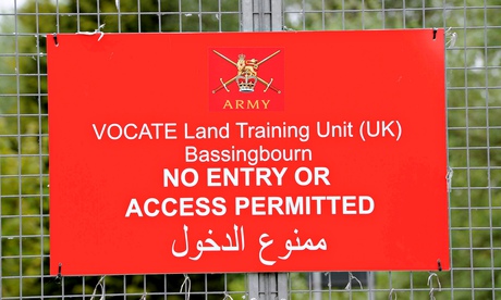 EL ADIESTRAMIENTO MILITAR BRITÁNICO DE TROPAS ES UN ROTUNDO FRACASO