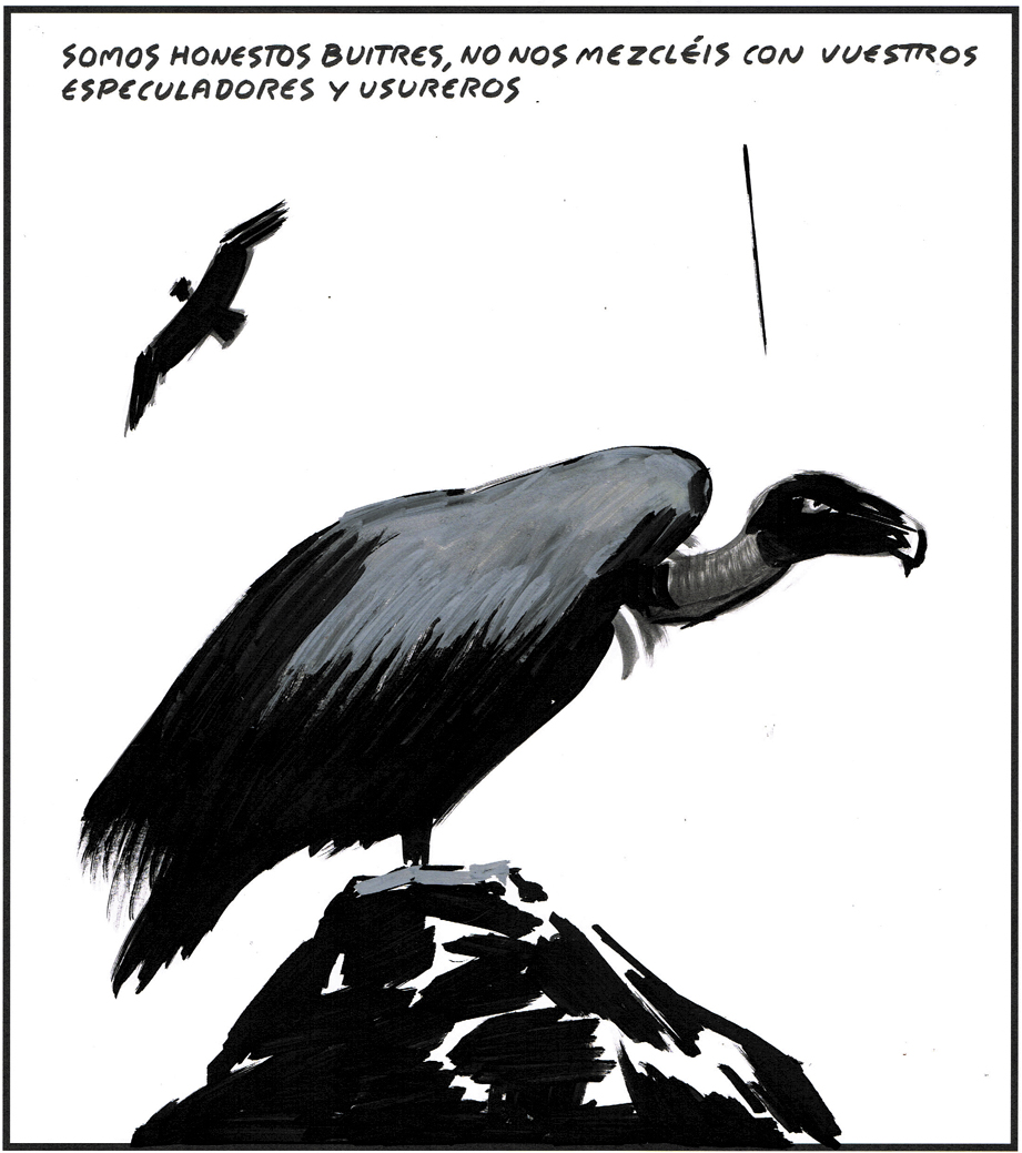 MADRID ENVÍA BUITRES A CATALUÑA