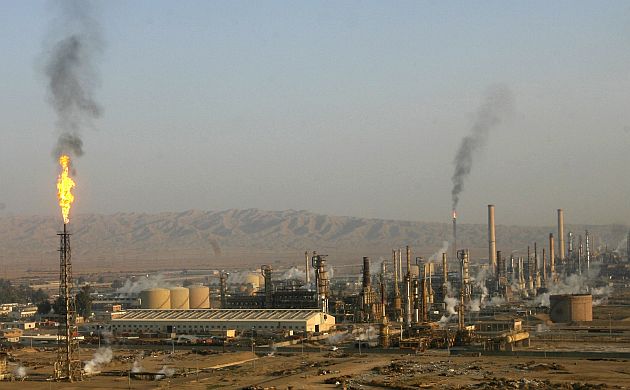 RECUPERADO EN IRAK EL ENCLAVE PETROLERO DE BAIJI