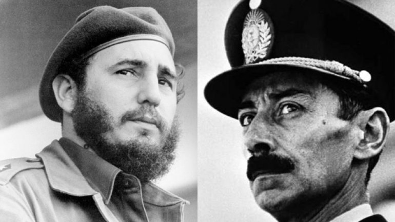 VIDELA Y FIDEL: LOS DICTADORES SE APOYAN ENTRE SÍ