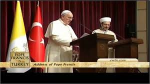 EL PAPA FUE A TURQUÍA... LA AMBICIÓN ES IMPARABLE