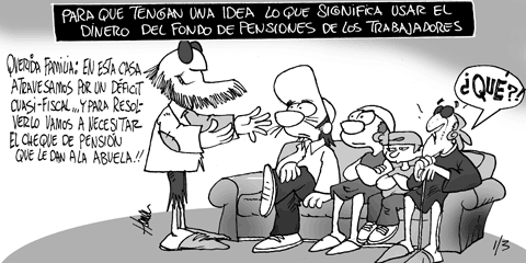 LA HUCHA DE LAS PENSIONES VUELVE A SALVAR LA SITUACIÓN