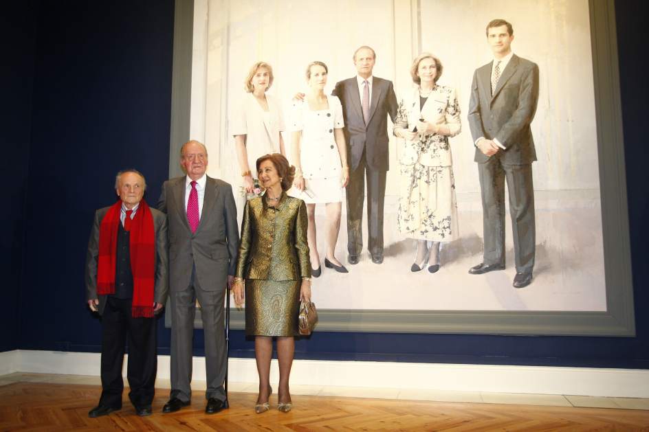 TERMINADO EL CUADRO DE LA EX FAMILIA REAL ESPAÑOLA