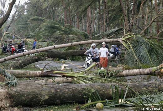 DEVASTACIÓN EN FILIPINAS POR EL TIFÓN HAGUPIT