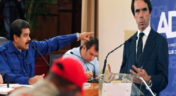 AZNAR RESPONDE AL EXABRUPTO DE MADURO