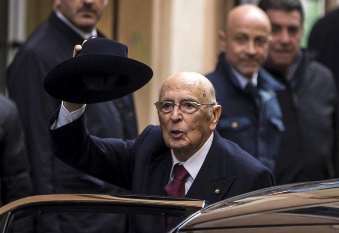 GIORGIO NAPOLITANO DEJA LIBRE SU PUESTO