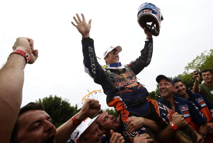 TRIUNFO ESPAÑOL EN EL DAKAR 2015 DE MOTOS