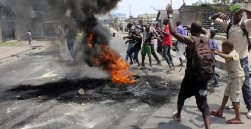 PROTESTAS SANGRIENTAS EN EL CONGO