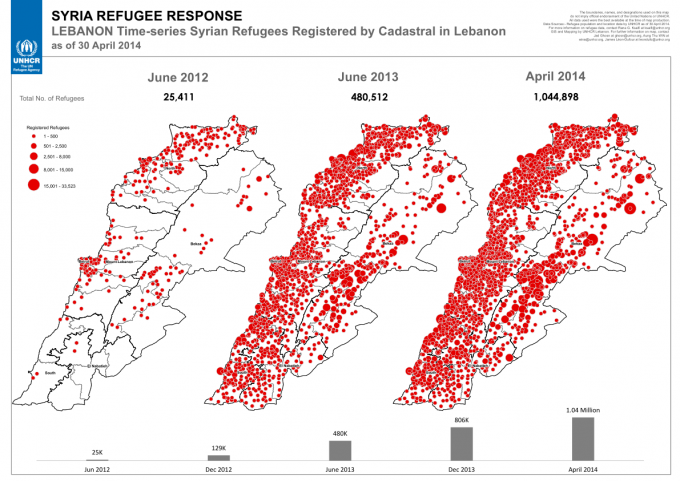 20150209 syrian refugees in lebanon unhcr