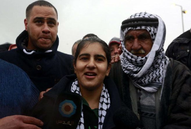ISRAEL LIBERA A LA PRESA MÁS JOVEN ENCARCELADA
