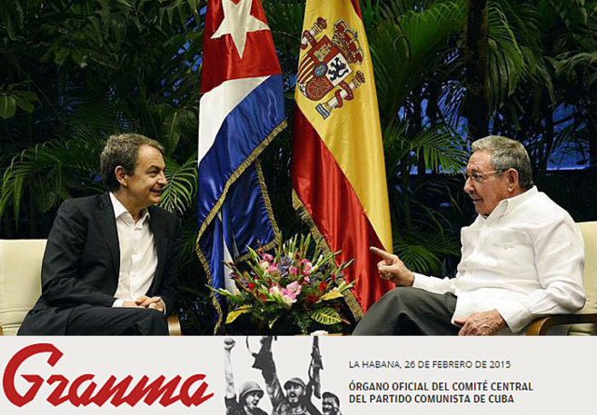 CORTINA DE HUMO DEL SOCIALISMO ESPAÑOL EN CUBA