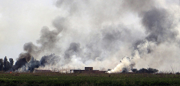 FUERTES COMBATES CONTRA EL EI EN IRAK