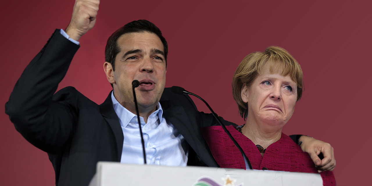 TSIPRAS Y ANGELA MERKEL EN OTRA ONDA