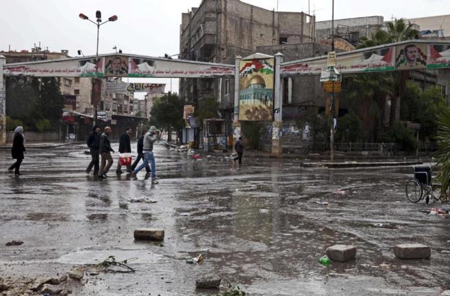 EL EI ESTÁ YA EN YARMUK, A 7 KM DE DAMASCO