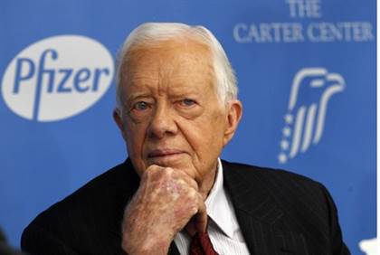 DURAS CRÍTICAS A ISRAEL Y ELOGIOS A PALESTINA POR PARTE DE JIMMY CARTER