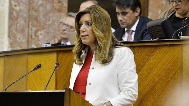 SUSANA DÍAZ HA SIDO RECHAZADA POR EL PARLAMENTO ANDALUZ