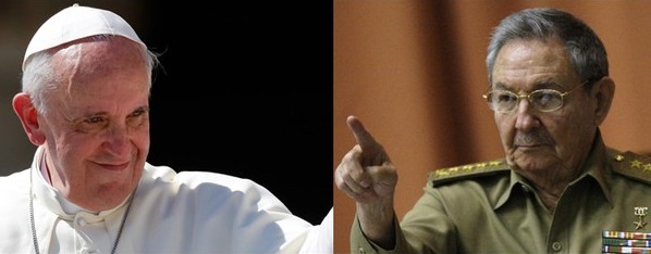 RAÚL CASTRO VISITARÁ AL PAPA