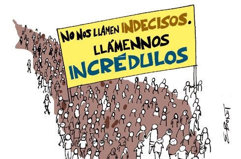 ALTÍSIMO PORCENTAJE DE INDECISOS PARA EL 24M, ¿SE ABSTENDRÁN?