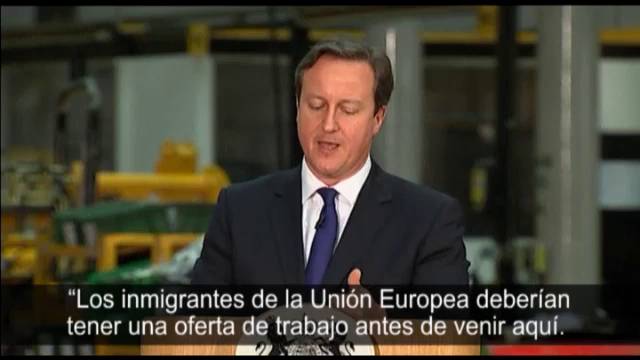 MEDIDAS ESCLAVISTAS DE CAMERON CONTRA LA INMIGRACIÓN