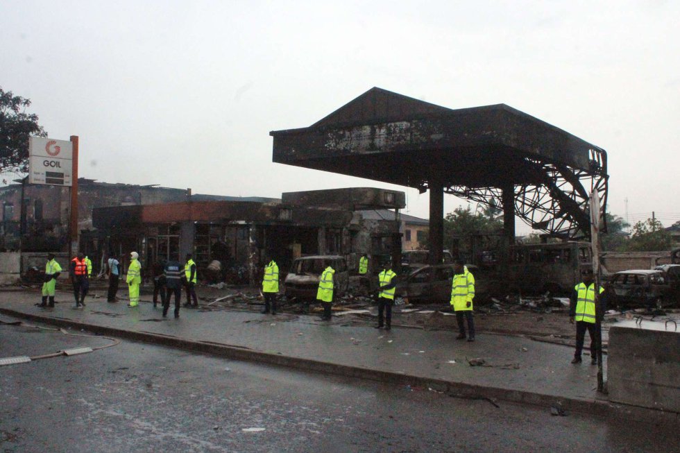 TRAGEDIA EN UNA GASOLINERA DE GHANA