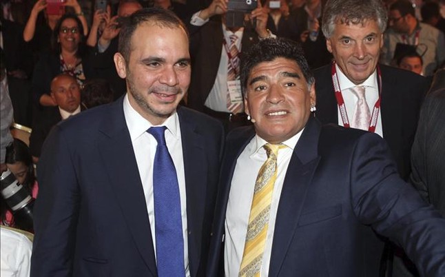 MARADONA A LA VICEPRESIDENCIA DE LA FIFA