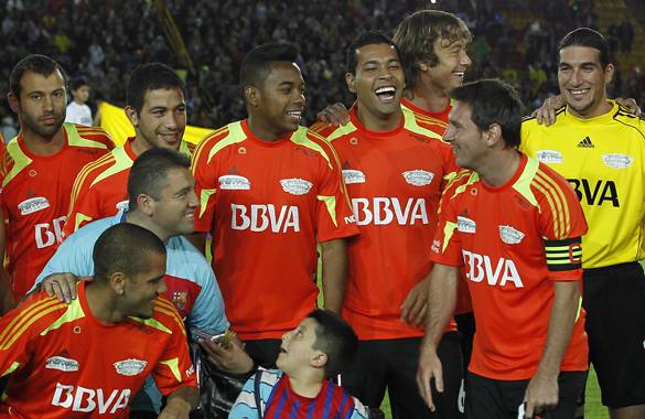 MESSI & FRIENDS SIRVIÓ PARA BLANQUEAR DINERO DE NARCOS