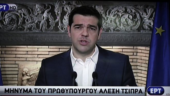 ÓRDAGO DE TSIPRAS A LA UE