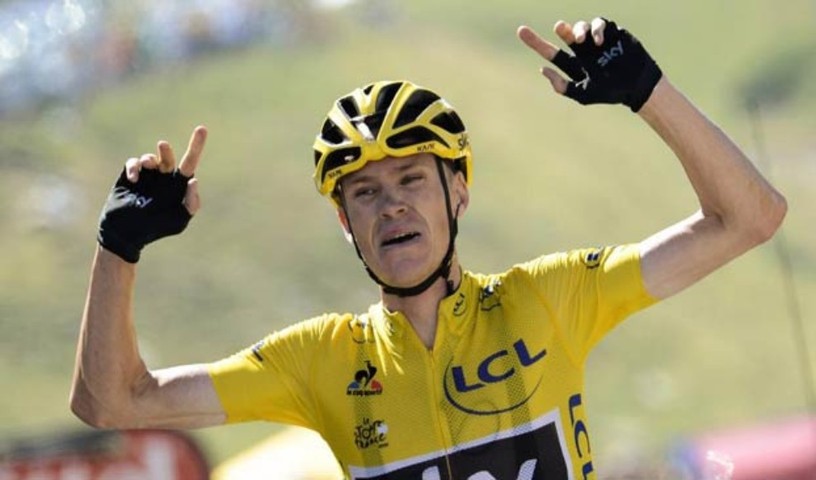 GOLPE DE FROOME EN EL TOUR