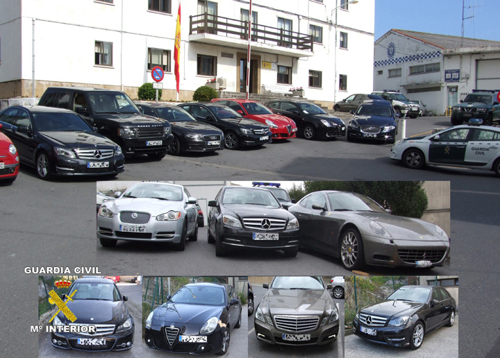 CAE LA BANDA DE LOS COCHES DE LUJO
