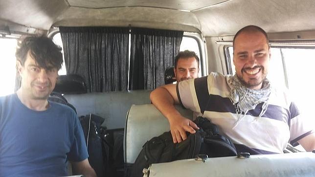 TRES PERIODISTAS ESPAÑOLES DESAPARECEN EN SIRIA