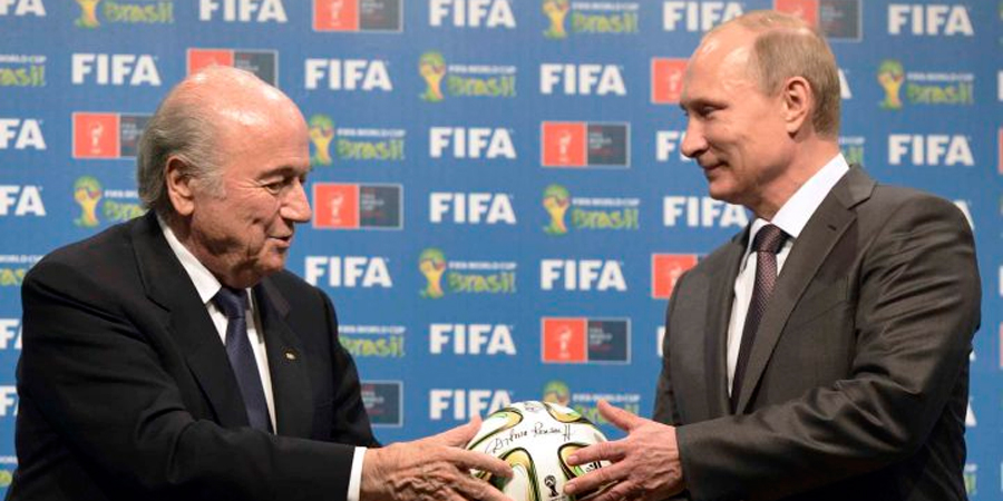 PUTIN PIDE UN PREMIO NOBEL PARA BLATTER (NO HA DICHO QUÉ NOBEL)