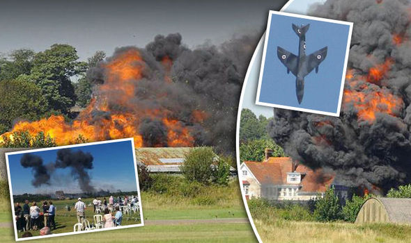 TRAGEDIA EN UNA EXHIBICIÓN AÉREA EN EL REINO UNIDO