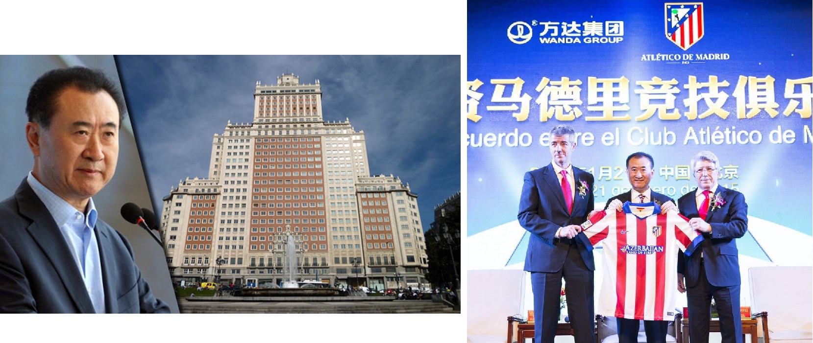 20150825 Wang Jianlin Espana